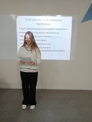 точка роста- проект &amp;quot;Влияние деятельности человека на природу родного края&amp;quot;.